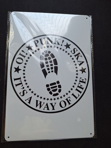 Punk ska metal sign - oi!,