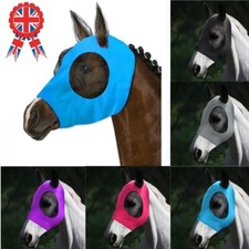 Horse Lycra Fly Mask Hood Pony