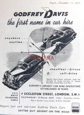 GODFREY DAVIS Motor Car Hire