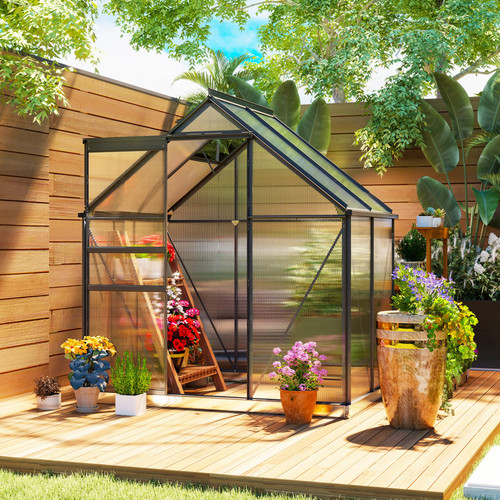 Polycarbonate walk garden - polycarbonate, walk-in