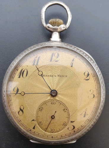 Vintage tavannes pocket watch - vintage,