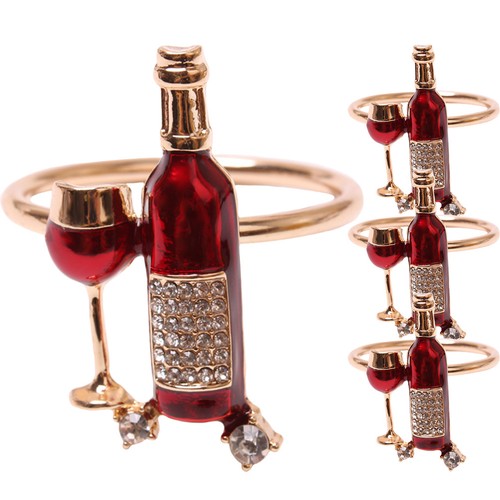 Pcs napkin buckle circle - buckle,