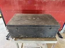 Metal chest, metal trunk metal storage Hot Rods, Trunk Toolbox Planter