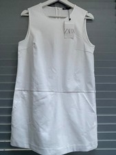 ZARA White Inner Shorts Dress