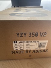adidas Yeezy Boost 350 V2 Shoes Empty Box Uk11.