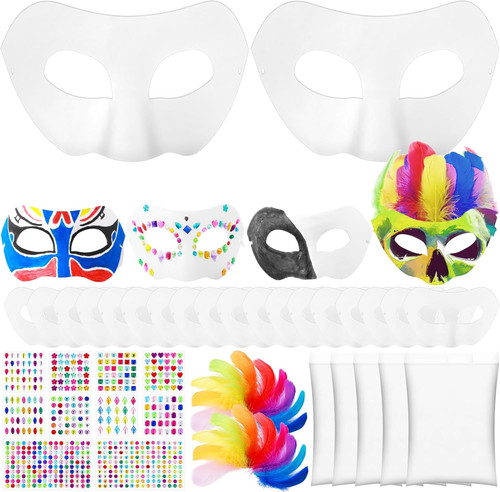 Pack paper mache - paper, white