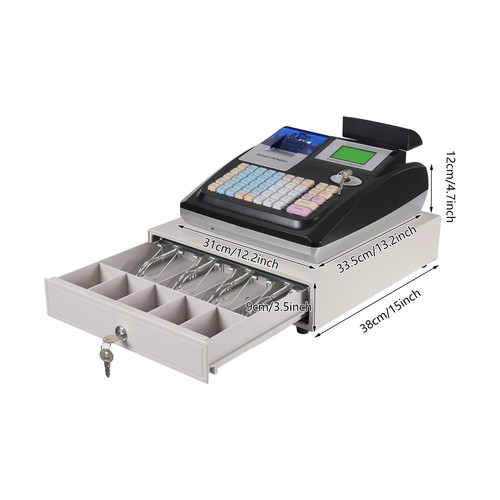 Electronic cash register shop - electronic,