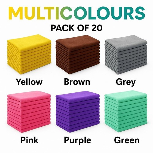 Microfibre cleaning cloths - cleaning,