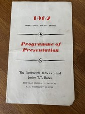 1962 Isle Of Man TT