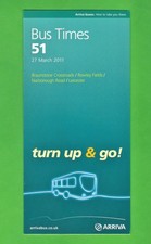 Arriva Midlands Bus Timetable