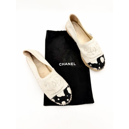 Chanel canvas espadrilles - canvas, eu
