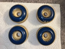 Spitfire Formula Four Classic 99DU Skateboard Wheels Natural/Blue 56mm