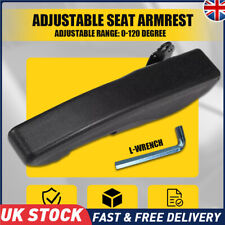 Universal Truck Seat Armrest Left Kit Adjustable Arm Rest for Car RV Boat Van 1x
