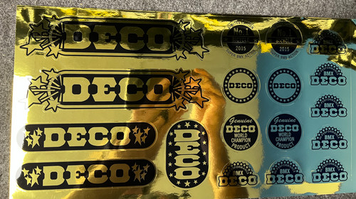 Deco bmx sticker sheet - sticker, 18