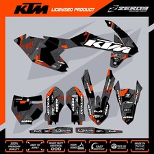 KTM 85 MOTOCROSS GRAPHICS MX GRAPHICS KIT DECALS STICKERS SX 85 LAZR BLK/ORG