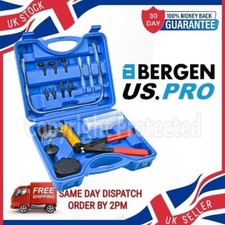 HAND VACUUM PUMP HELD BRAKE BLEEDER TESTER SET BLEED CAR MOTORBIKE BLEEDING KIT