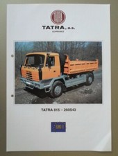 TATRA 815 - 260S43 TRUCK