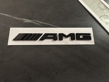 Mercedes AMG Gloss Black Rear