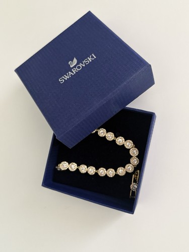 Swarovski gold angelic tennis - gold,