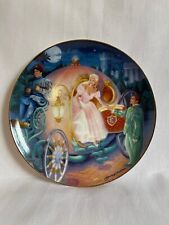 Franklin Mint Fine Porcelain Ltd Edition Cinderella’s Magical Journey Plate✅1103