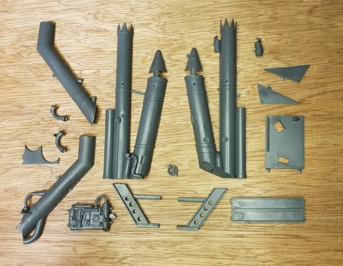 Ork stompa exhaust and smoke - exhaust,
