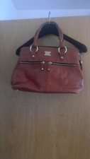 MODALU PIPPA TAN HANDBAG LIGHT TAN LEATHER DETACHABLE STRAP
