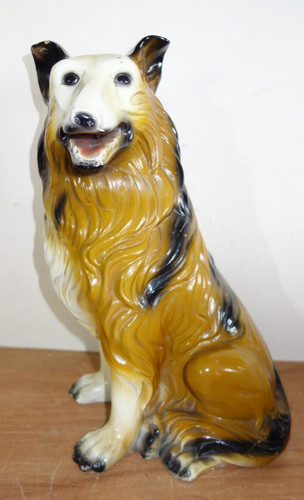 Fireside dog figure - fireside, rough