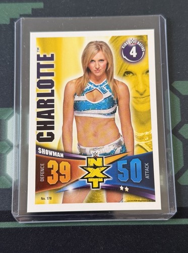 Charlotte flair rookie card - charlotte,