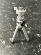 Jessops Mini Table Tripod Silver, Compact Photography Camera Stand