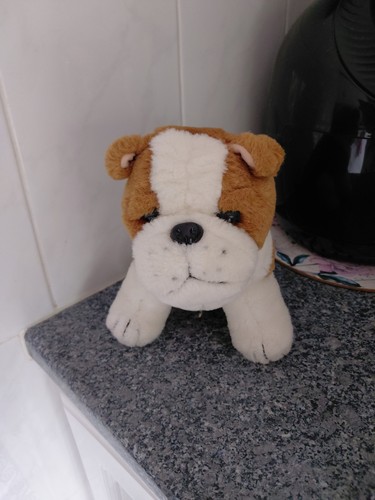 Puppy soft toy cute - soft, new