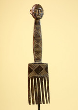 African Carved Wood Statue