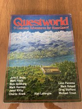 Questworld: Adventures for RuneQuest all - Chaosium Inc 1982 *FREE UK POSTAGE*