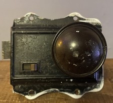 Original Antique Rim Lock, & Bakelite Door Knobs  Included