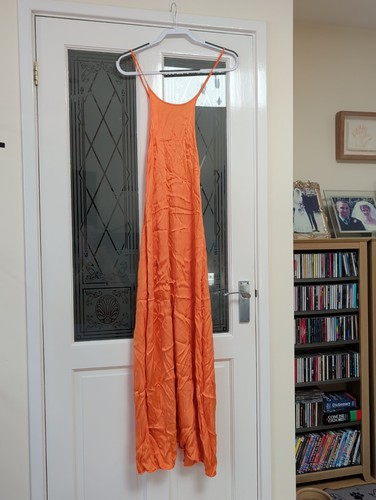 Women orange sleeveless - women's,