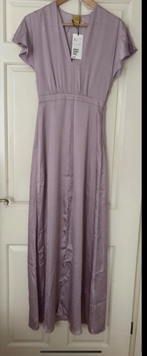 Gold label silky dress - label,