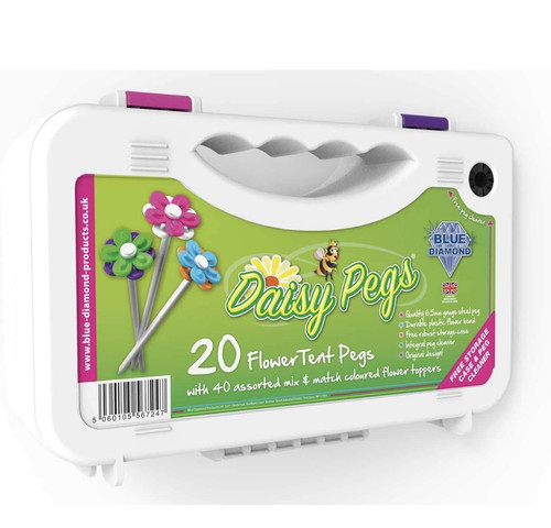 Daisy tent pegs mix - x,