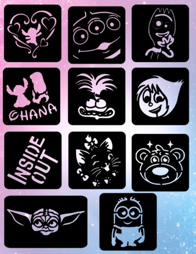 Temporary glitter tattoo - temporary,