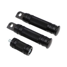 For Harley Dyna Sportster Softail Motorcycle Black Foot Shifter Peg + Foot Pegs