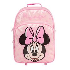 Character Unisex Kids Girls Trolley Bag Travel Wheels Extendable Handle