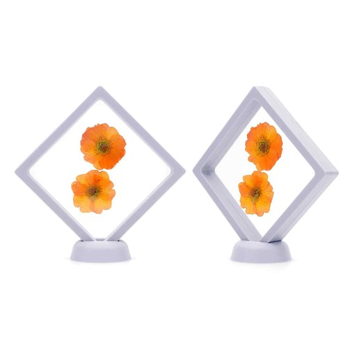 Floating display frame white - floating,