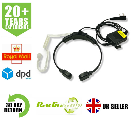 Throat mic with covert - mic,