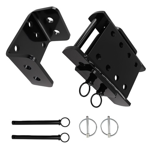 Adjustable black tow hitch - black,