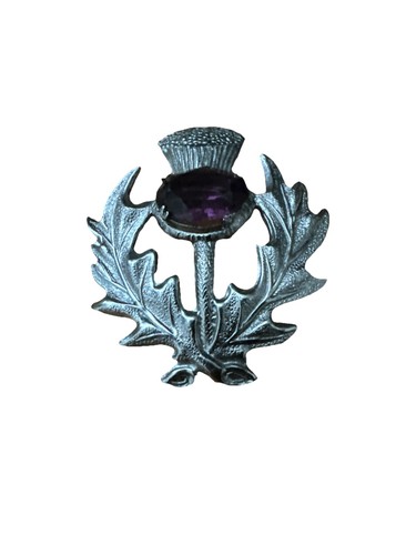 Vintage faux amethyst scottish - vintage,