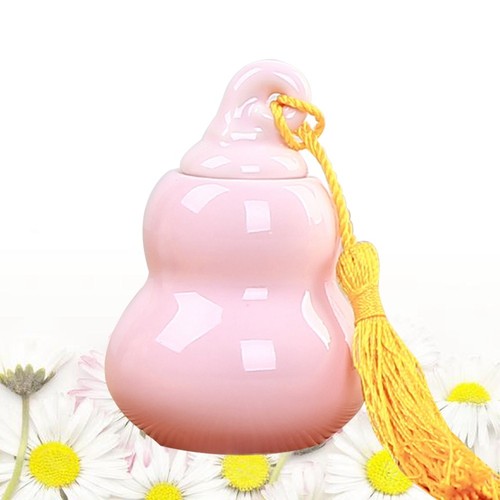 Mini ceramic tea jar gourd - mini,