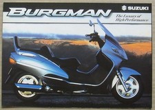 SUZUKI Burgman 250cc Scooter Motorcycle Sales Brochure June 1998   MB8AN250