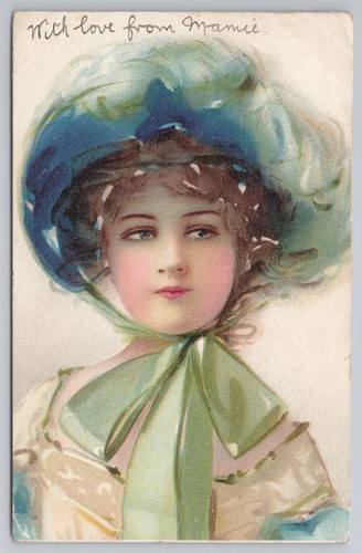 Postcard antique edwardian - postcard,