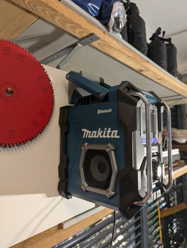 Makita radio wall mount holder - radio,