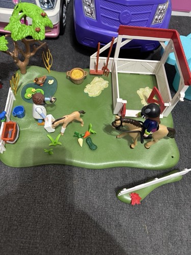 Playmobil horse stable - playmobil,
