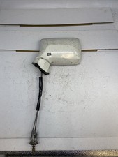 VW Golf Mk2 Left Mirror Early Remote Jetta (White) (Y9)