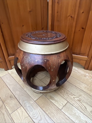 Stunning unusual drum table - unusual,